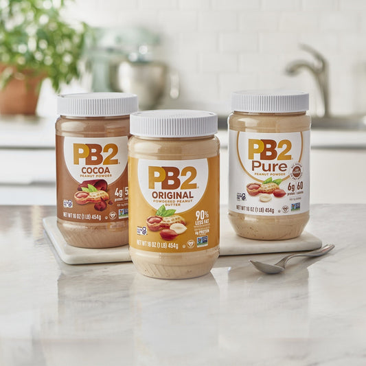 3 jars of PB2 Powdered Peanut Butters