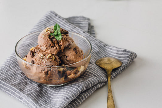Chocolate Peanut Butter Blender Ice Cream