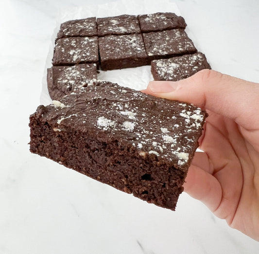 Low Sugar Protein Brownies