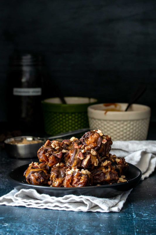 Vegan Stuffed Dates Dessert