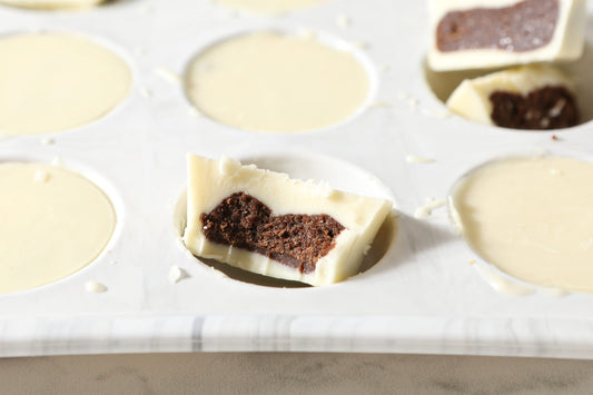 White Chocolate Cocoa Peanut Butter Cups