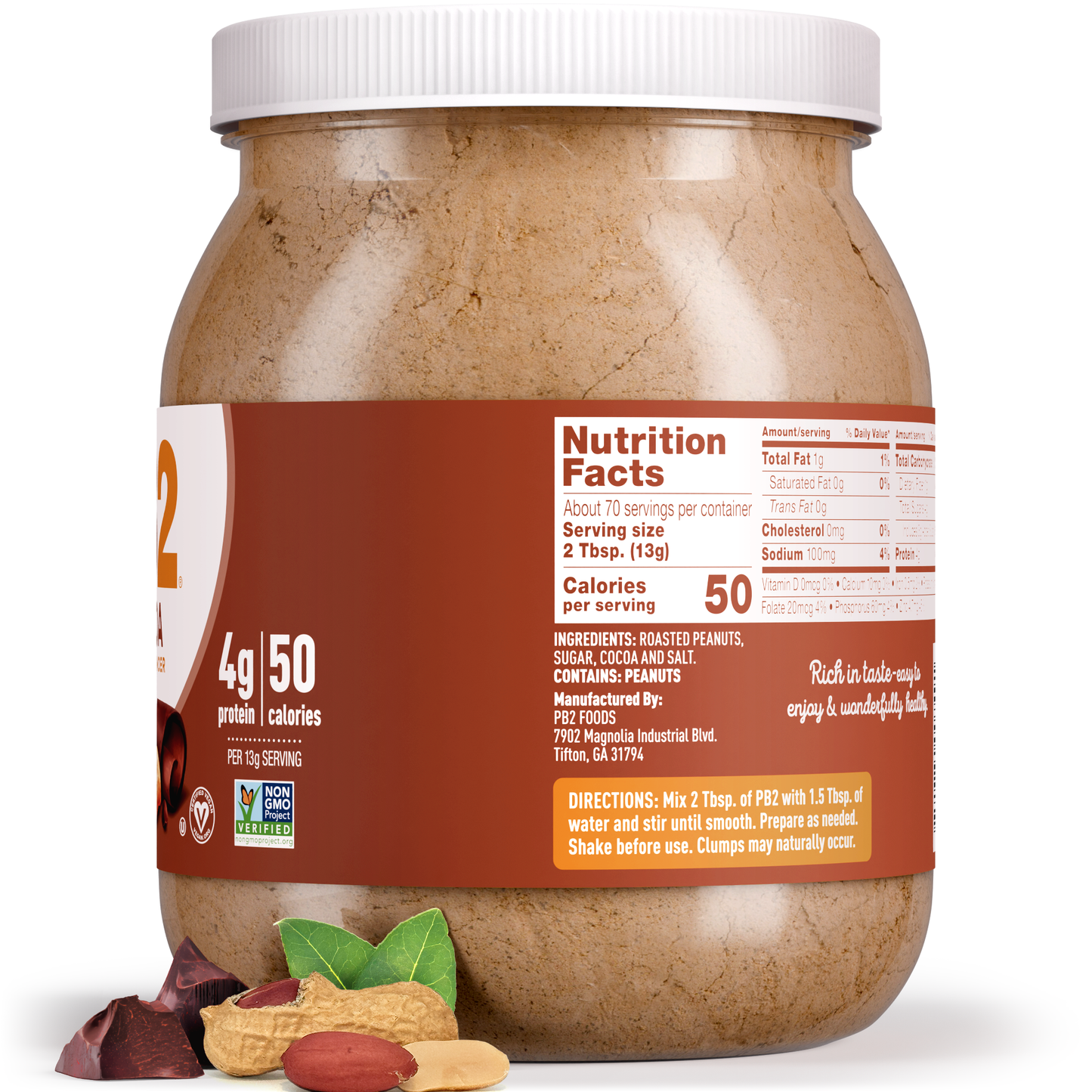 PB2 - Powdered Peanut Butter - Cocoa