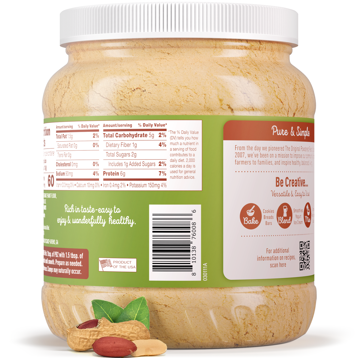 PB2 - Powdered Peanut Butter - Organic