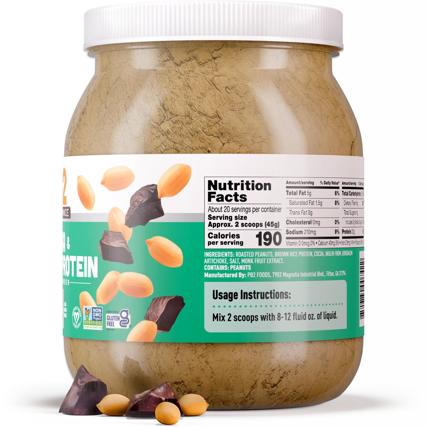 PB2 Performance - Peanut Protein with Cocoa