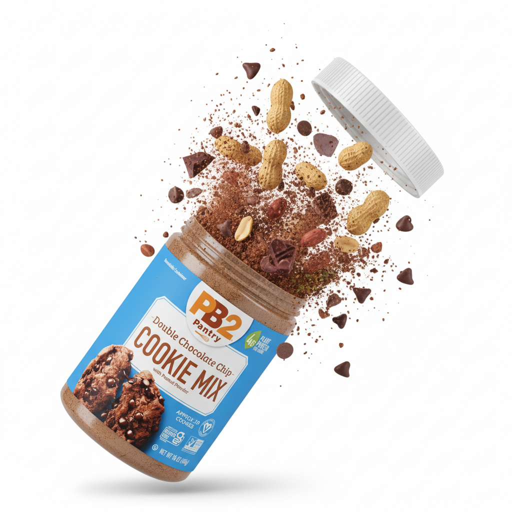 PB2 Pantry - Double Chocolate Chip Cookie Mix