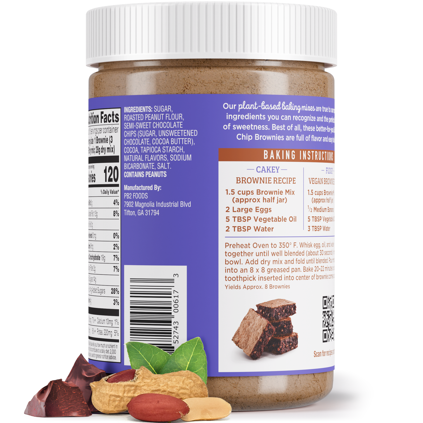 PB2 Pantry - Chocolate Brownie Mix