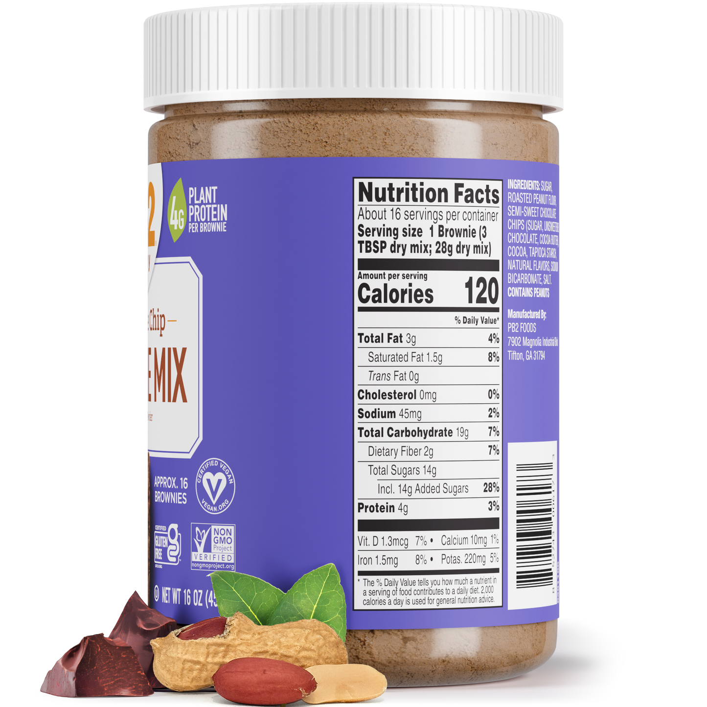 PB2 Pantry - Chocolate Brownie Mix