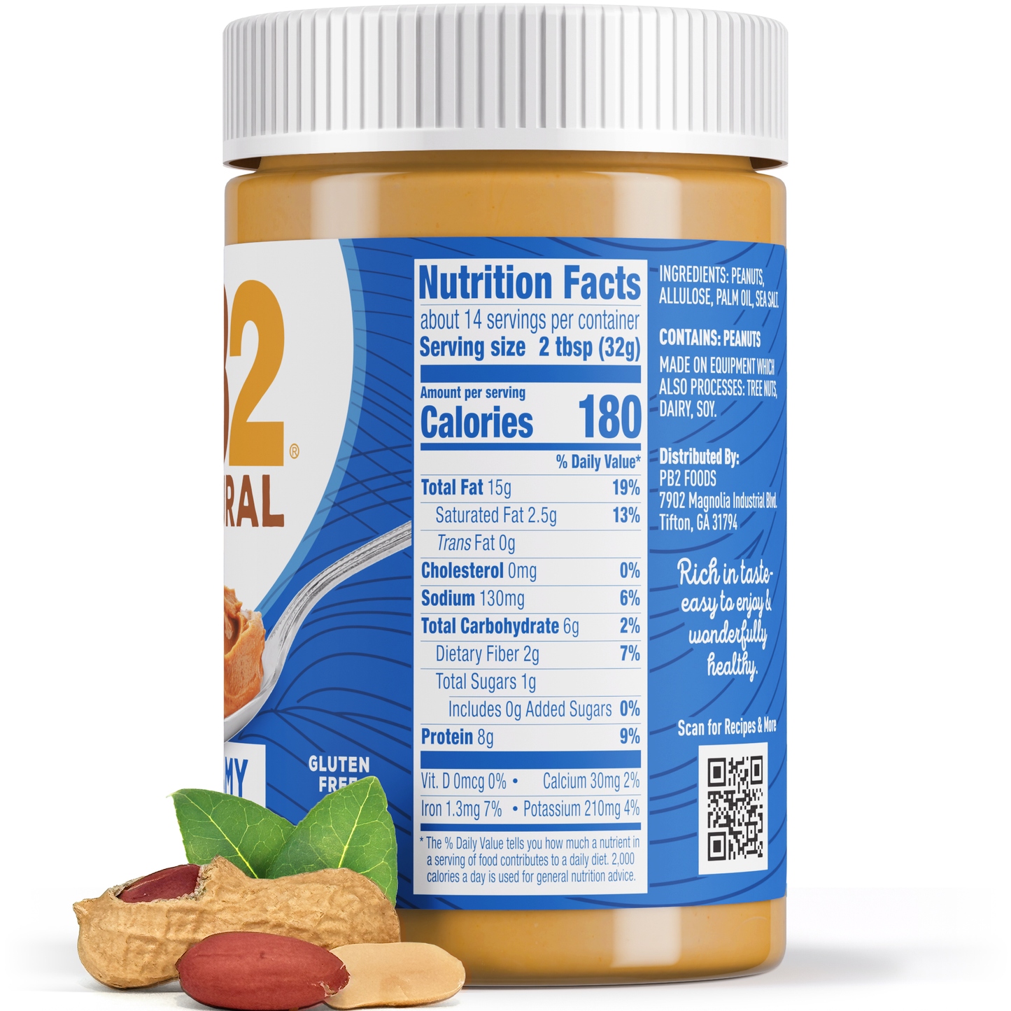 PB2 Natural Peanut Butter Spread