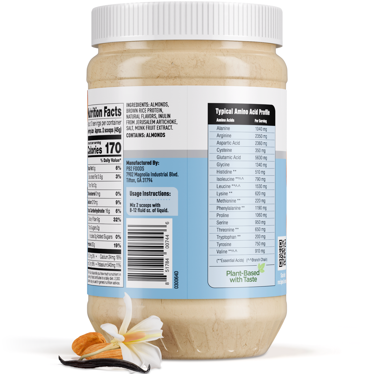 PB2 Performance - Almond Protein with Vanilla