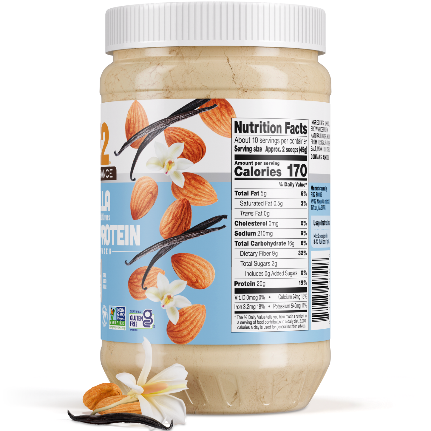 PB2 Performance - Almond Protein with Vanilla