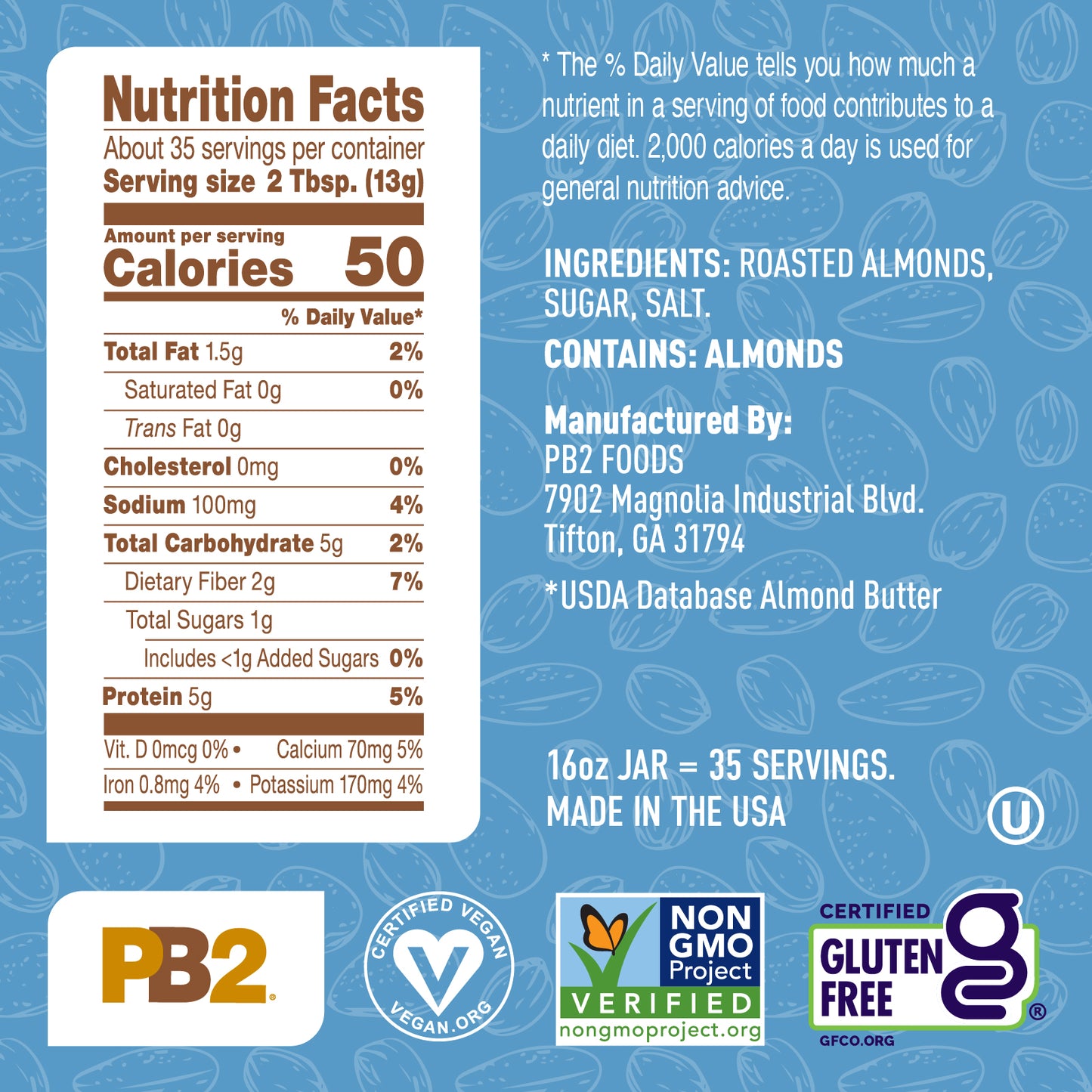 PB2 - Powdered Almond Butter