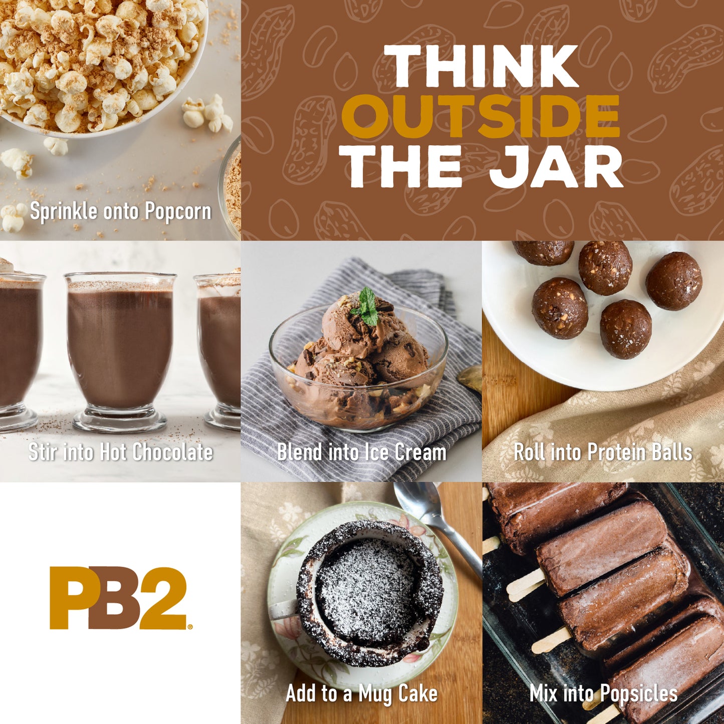 PB2 - Powdered Peanut Butter - Cocoa