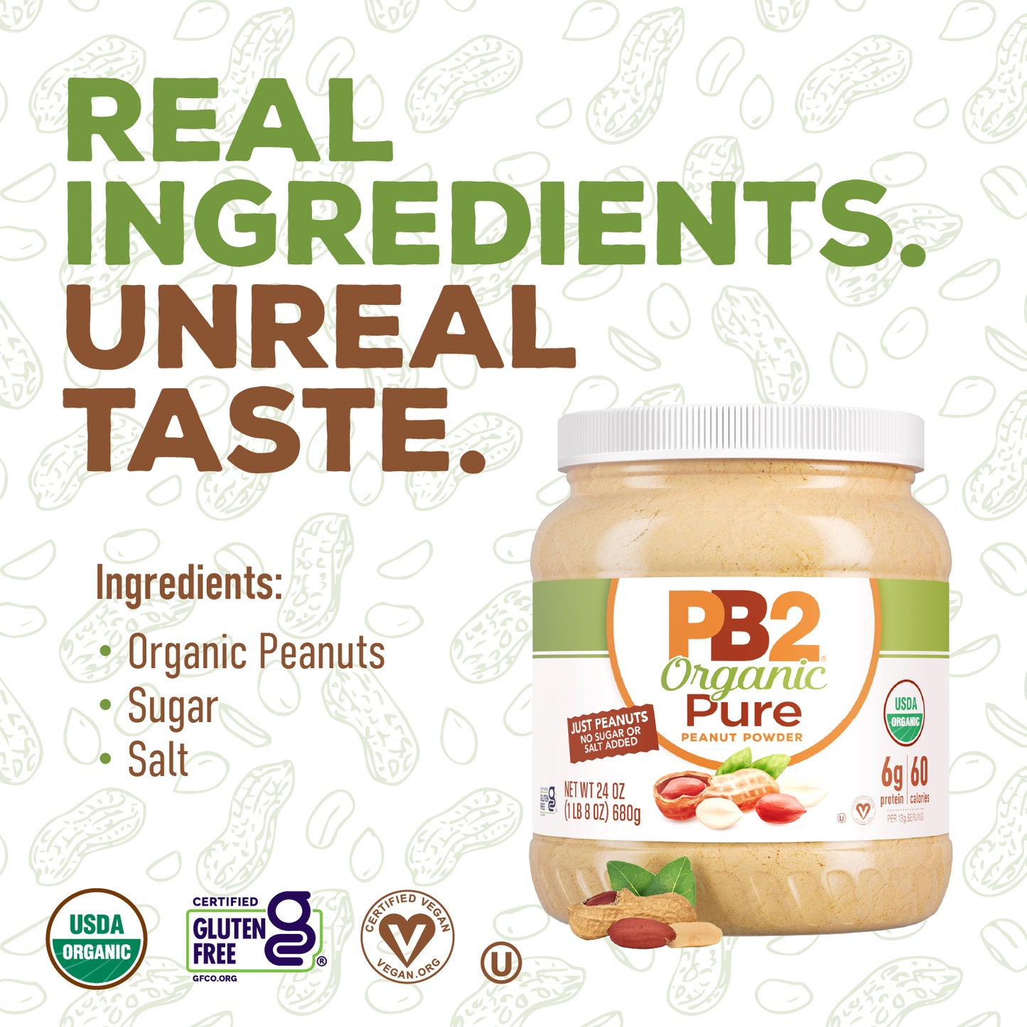 PB2 Pure Organic Peanut Powder