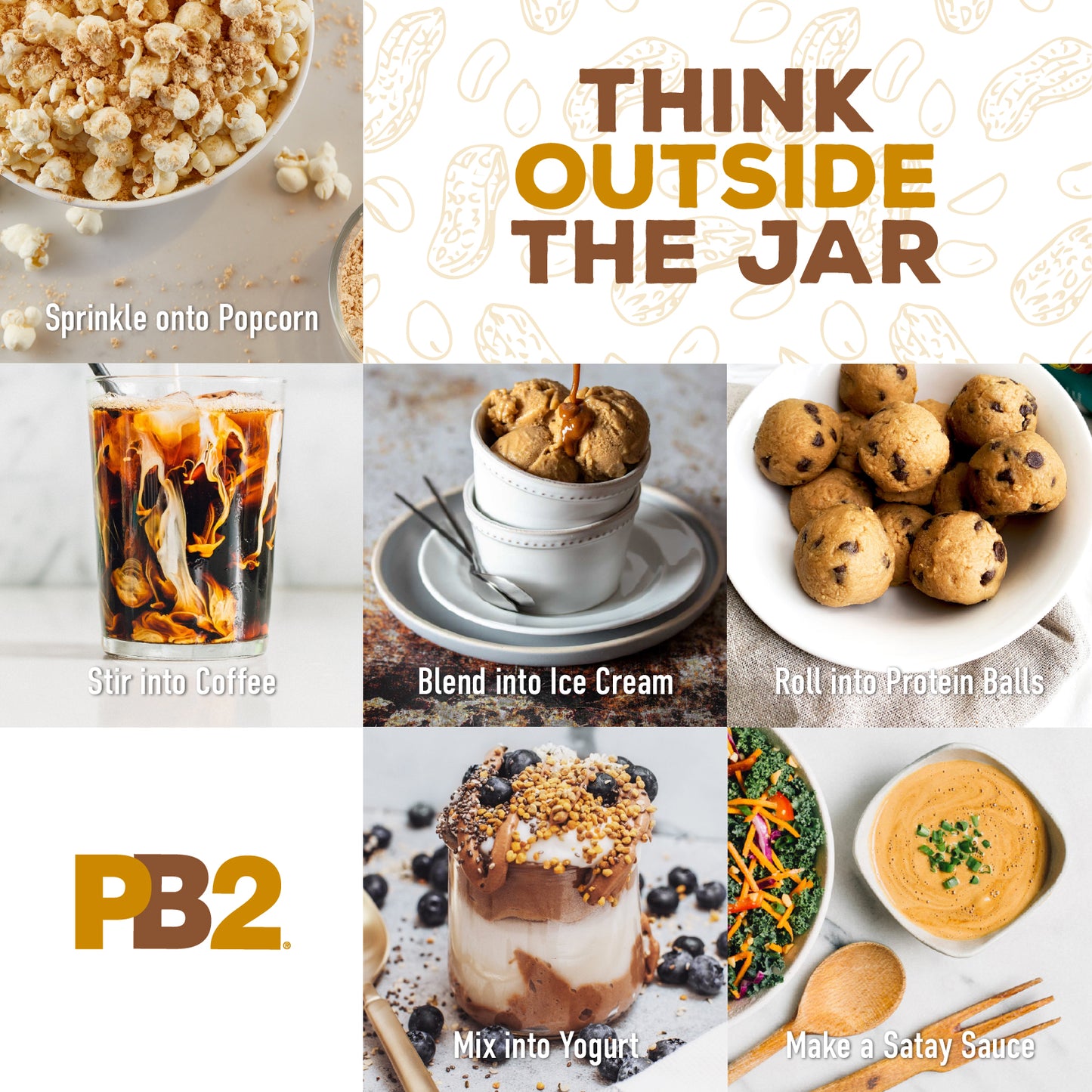 PB2 - Pure Peanut Powder - No Sugar or Salt