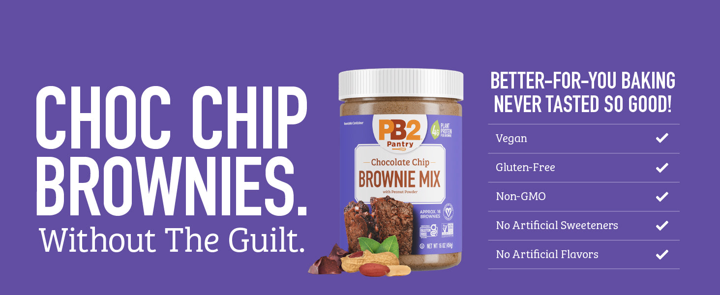 A+ Desktop Image for PB2 Pantry - Chocolate Brownie Mix