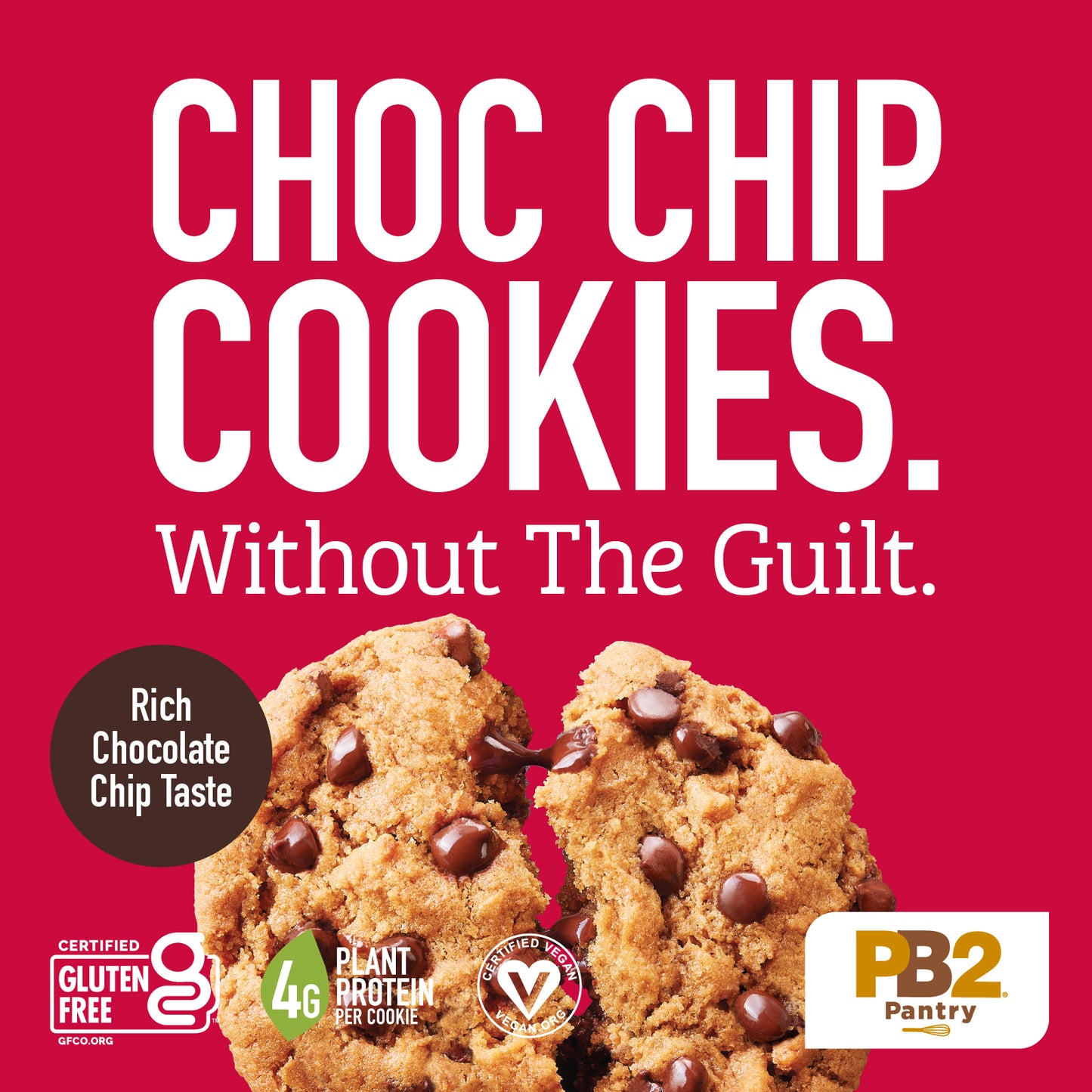 PB2 Pantry - Chocolate Chip Cookie Mix