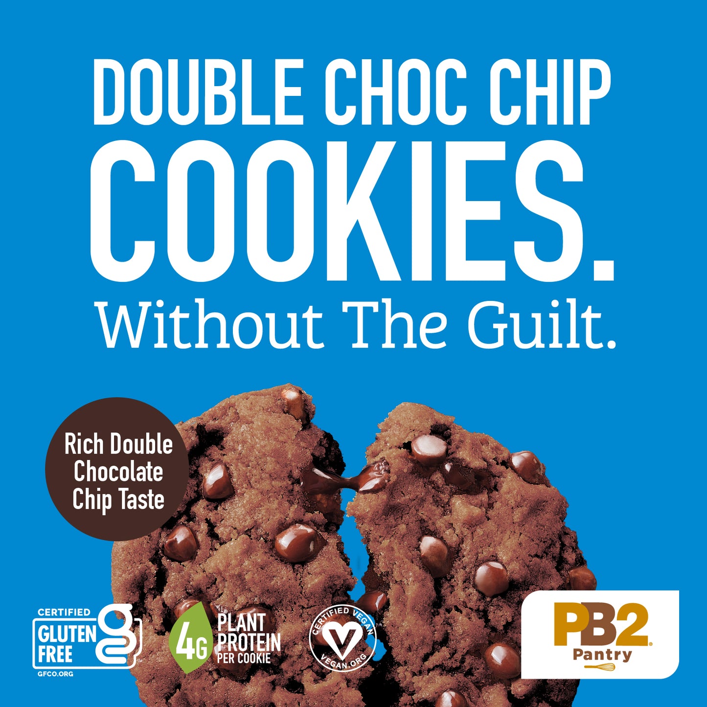 PB2 Pantry - Double Chocolate Chip Cookie Mix