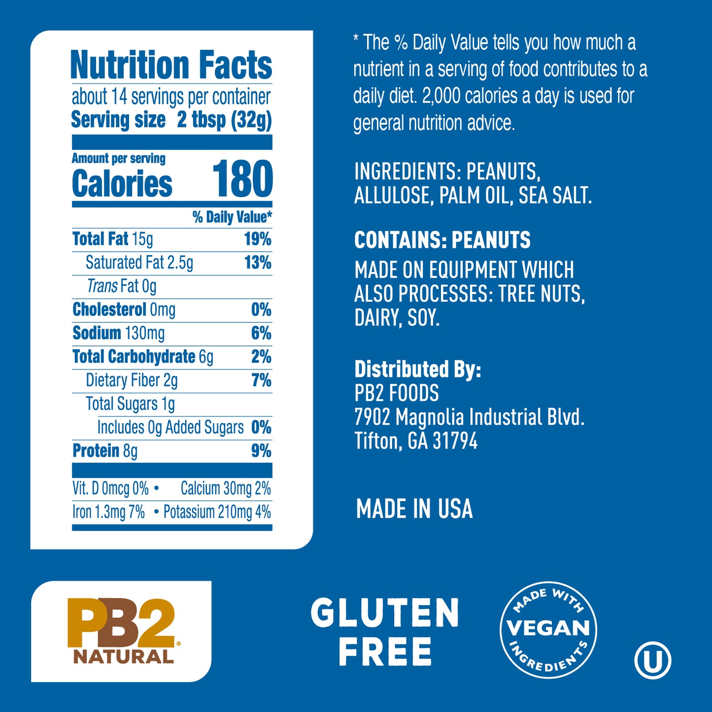 PB2 Natural Peanut Butter Spread