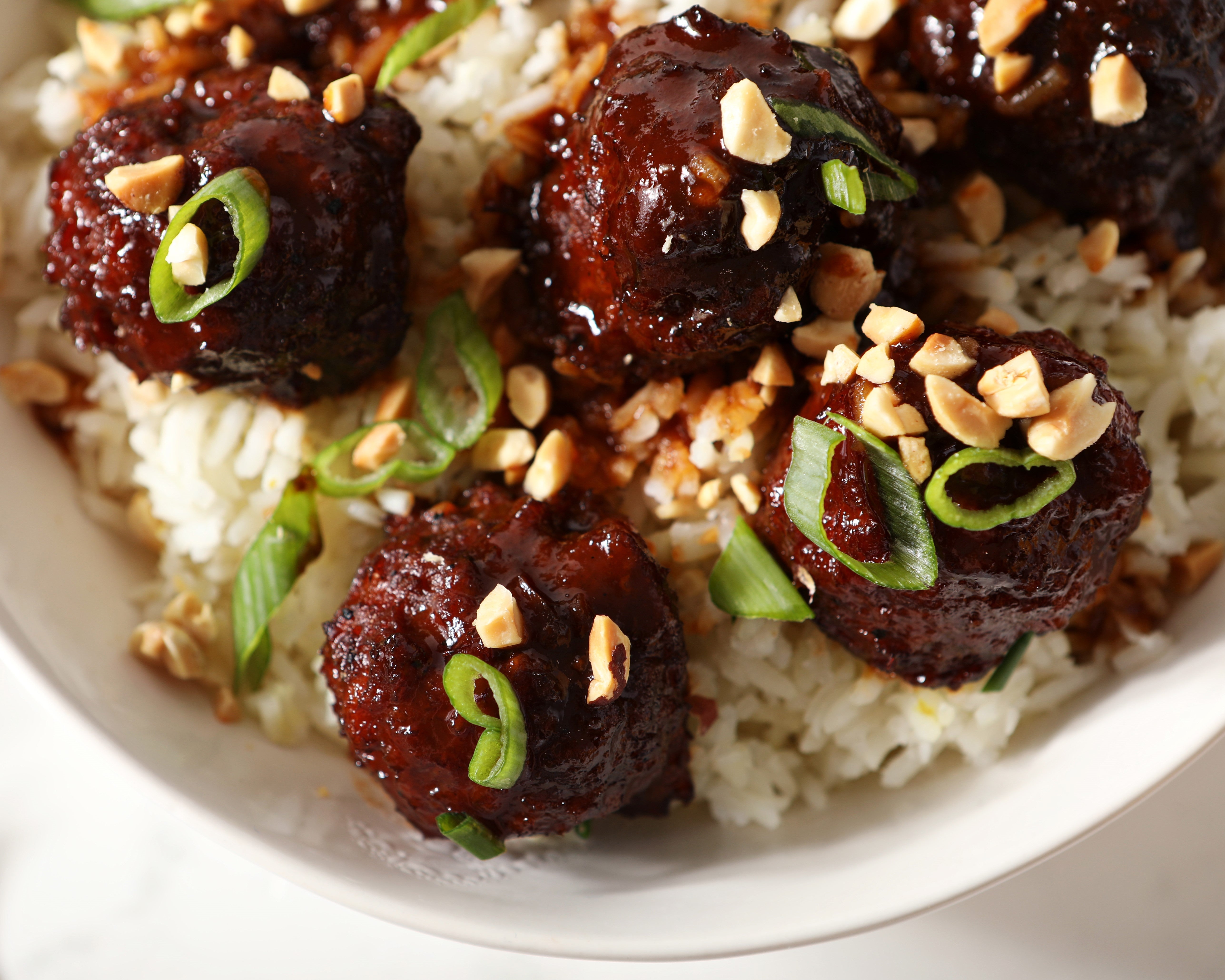 Peanut Turkey Meatballs