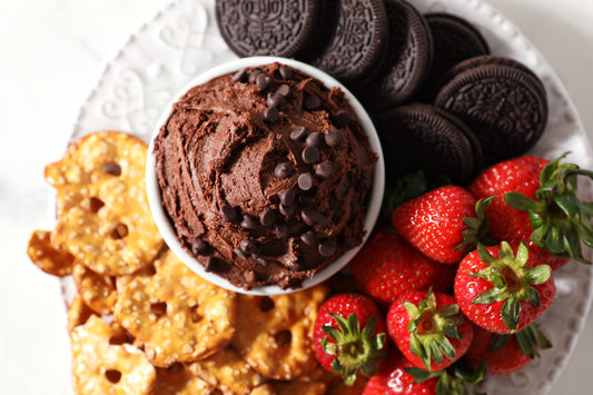 Almond Butter Brownie Dip