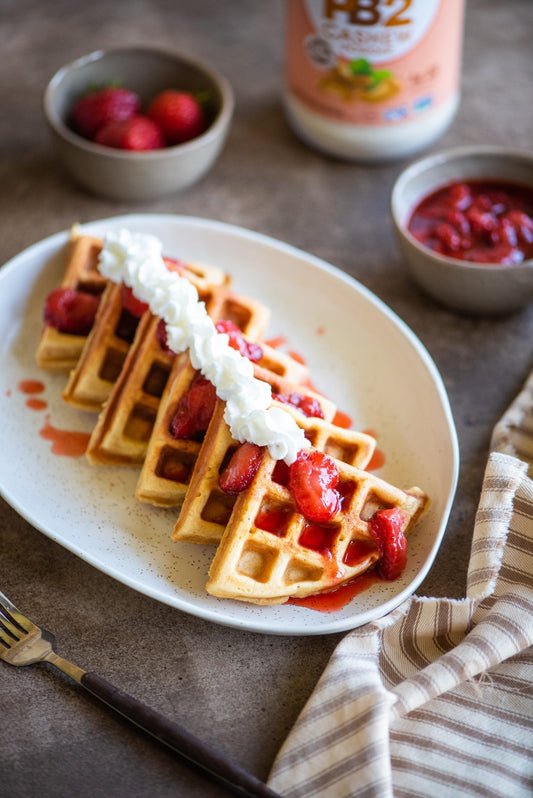 Cashew Butter Waffles