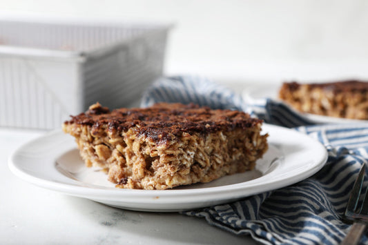 Cashew Snickerdoodle Baked Oatmeal