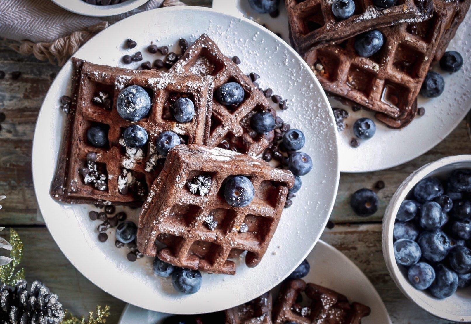 Gluten-Free Chocolate Waffles