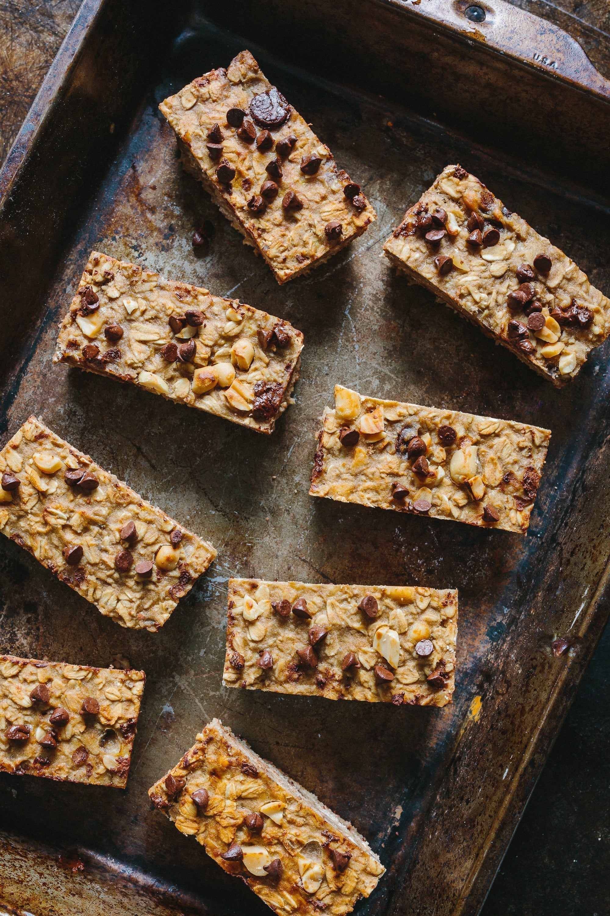 Peanut Butter Banana Granola Bars