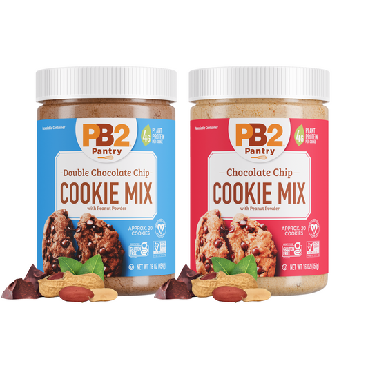 PB2 Special Bundle - Chocolate Chip Cookie Mix and Double Chocolate Chip Cookie Mix