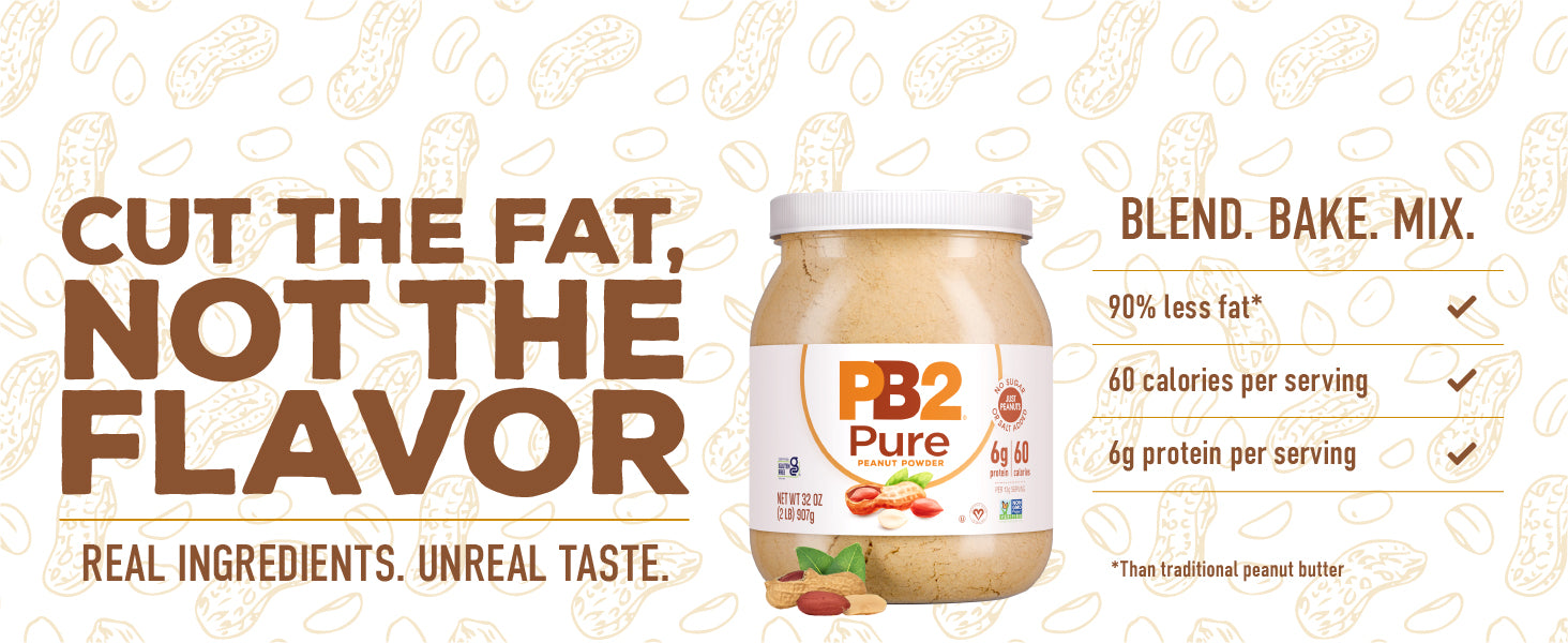 A+ Desktop Image for PB2 - Pure Peanut Powder - No Sugar or Salt
