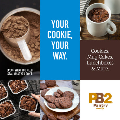 PB2 Pantry - Double Chocolate Chip Cookie Mix